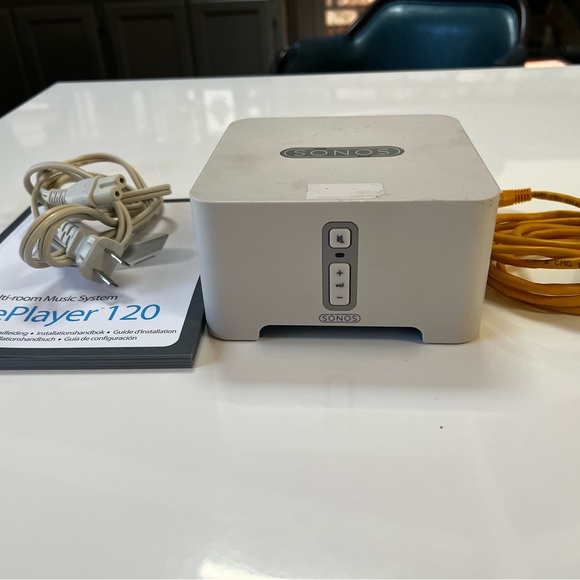 Sonos ZonePlayer 90 ZP90 Multi-Room Music System with Cables Setup CD Manual - Picture 2 of 2